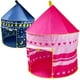 thumbnail image 1 of Tienda de campaña para niños, casa de juegos de princesas, casa de juegos para niños pequeños, tiendas de campaña plegables con estuche de transporte, color rosa brillar Juguete, 1 of 6