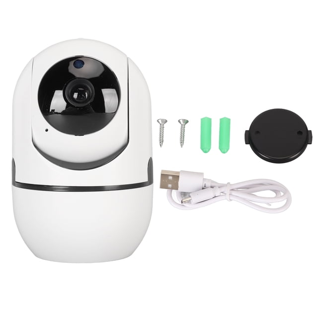 Cámara de seguridad WiFi Ticfox visión nocturna giratoria control por aplicación bidireccional HD