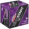 Mountain Dew Kickstart Midnight Grape Energizing Juice 12 oz, 6 Pack Cans