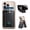 Black, variant on ESR Slim MagSafe Wallet | 5‑Card Holder with RFID Blocking & Magnetic Sticker | Compatible with iPhone 12‑17 Series & Select Samsung Devices (Excluding Mini) | Black