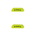 thumbnail image 1 of Kenally Pegatinas para puerta de coche, 4 Uds., marca de advertencia de seguridad Universal, cinta reflectante abierta, pegatina para casco de Type1 NO1 Kenally CBP103023, 1 of 5