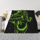 thumbnail image 1 of Fotbe DINOSAUR IN SPACE Manta de Franela con Estampado, Manta Ultrasuave para Cama, Sofá, Auto, Hipoalergénica y Antibolitas-60"x50", 1 of 6