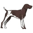 thumbnail image 2 of German Shorthaired Pointer Decal | Indoor/Outdoor | Dog Lover Super Cute Sticker for SUV Windows, Dorm Rooms, Bedroom, Offices | SignMission personalized gift | 12", 2 of 2