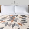 thumbnail image 6 of Better Homes & Gardens Starburst Patchwork Cotton Quilt, King Bedding, 6 of 8