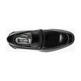 thumbnail image 4 of Men's Stacy Adams Aberdeen Moc Toe Saddle Slip On Dressy Shoes Black 20203-001, 4 of 7