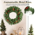 thumbnail image 3 of Himaly 7ft Christmas Garland, Artificial Xmas Garland Plants for Holiday Christmas Decor, 3 of 11