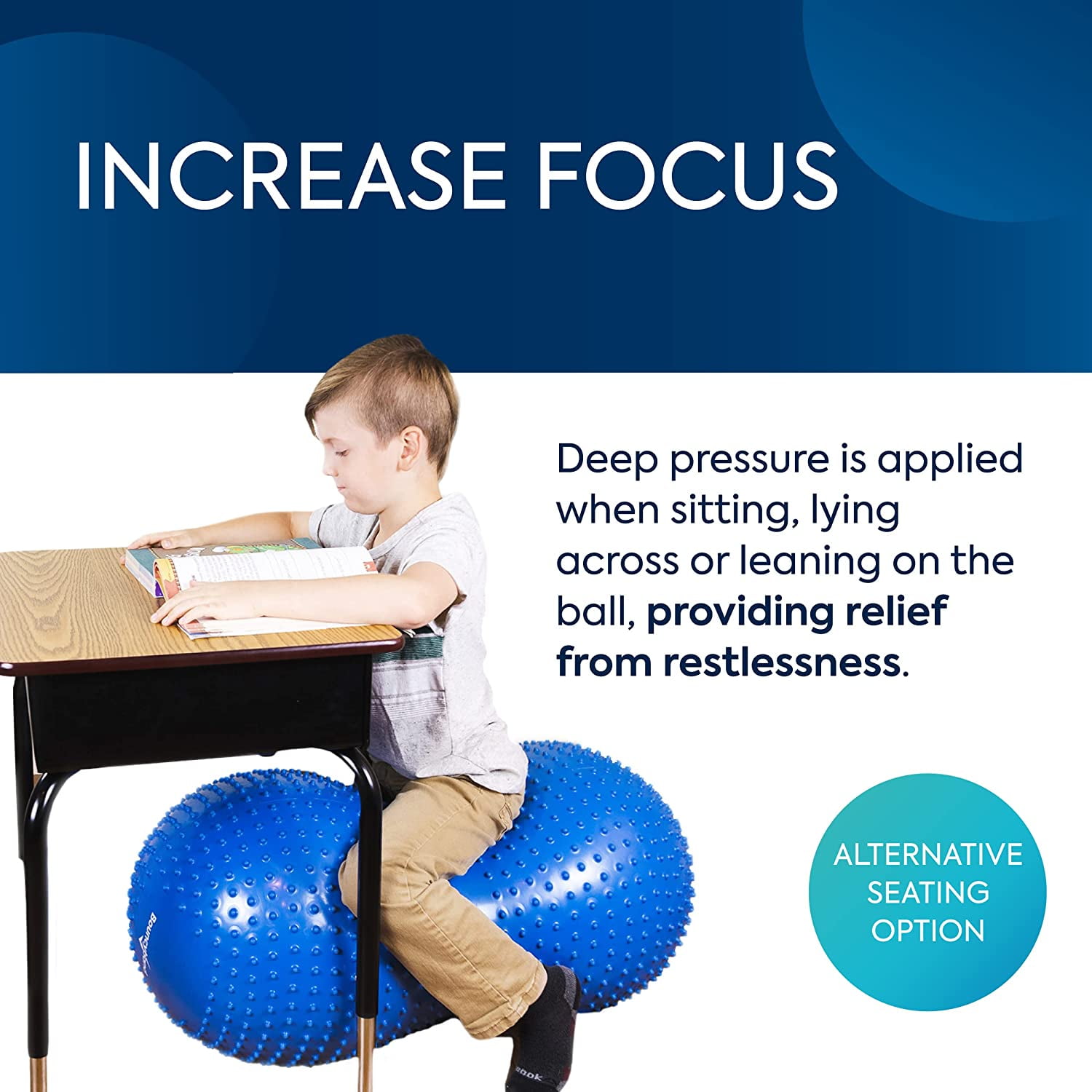 Bouncyband Sensory Peanut Stability Ball