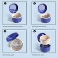 thumbnail image 4 of Denture Bath Box Cup，Portable Denture Case with Strainer Basket，False Teeth Storage Box Holder，Retainer case Cleaning, 4 of 5