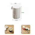 thumbnail image 1 of Compartiment à Pilules Design Boucle Bonne Étanchéité Portable Anti-Humidité Multi-Couches Coupe-Pilules pour Voyage, 1 of 8
