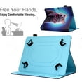 thumbnail image 3 of For Onn Pro 8.0" / iPad mini/ Samsung Galaxy Tab 8.0 8.4/ Rca 8.0/ Fire HD 8 10th Gen and More 8.0" Android Tablet, Allytech PU Leather Universal Case for All 7.5 - 8.5 inch Tablet- Cat, 3 of 7