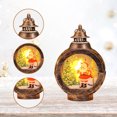 thumbnail image 5 of JeashCHAT Christmas Decorations, Ornaments Wind Lamps Candle Lights, Painted Small Wind Lamps, LED Electronic Lights Night Lights, 5 of 6