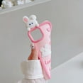 thumbnail image 3 of for iPhone 13 Pro Max Case Kawaii Phone Cases,Cute 3D Cartoon Cool Bunny Soft Silicone Shockproof Protective Case Funny for iPhone 13 Pro Max Women Girls, 3 of 15
