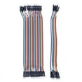 thumbnail image 1 of 40Pzs 20Cm 2.54Mm Macho una Macho Cable Alambre Jumper de Placa de Pruebas para, 1 of 1