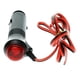 thumbnail image 2 of 12V 24V Enchufe Zócalo de Encendedor de con Línea Alambre LED Luces Rojo para Coches Automóviles Cola Interruptor de enchufe de cable de alimentación más ligero, 2 of 8