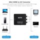 thumbnail image 5 of MINI HDMI to 3RCA CVBS Composite Video AV Converter Adapter TV PS3 VHS VCR DVD, 5 of 5