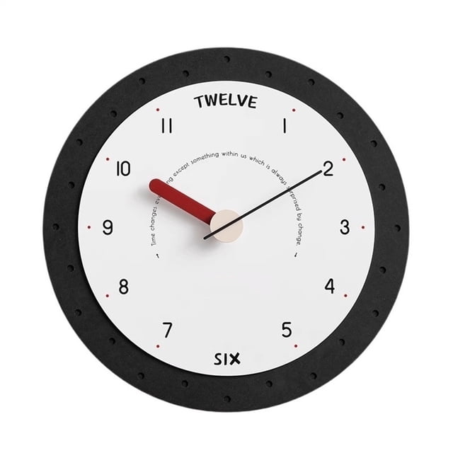 No Punching, Fashionable Home Clock, Wall Clock Suitable for Living Room, Study, Office