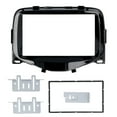thumbnail image 1 of Kit de molduras para montaje en tablero de coche 2 DIN, Radio Estéreo, Fascia, GPS, CD, DVD, marco de Panel de repuesto para AYGO 2014-2015, 1 of 5