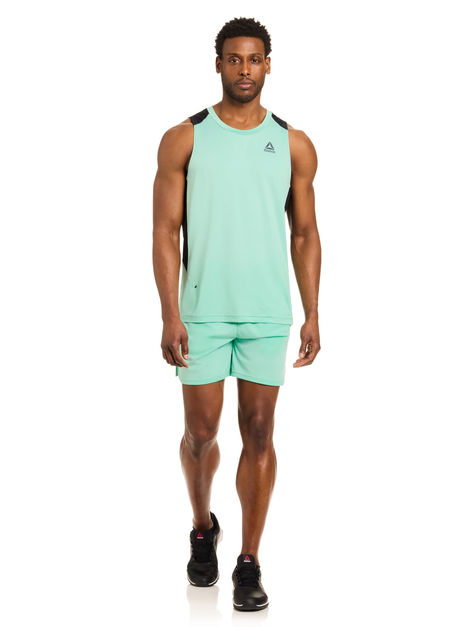 Reebok Men's and Big Men's Eclipse Colorblocked Tank Top, Size S-3XL