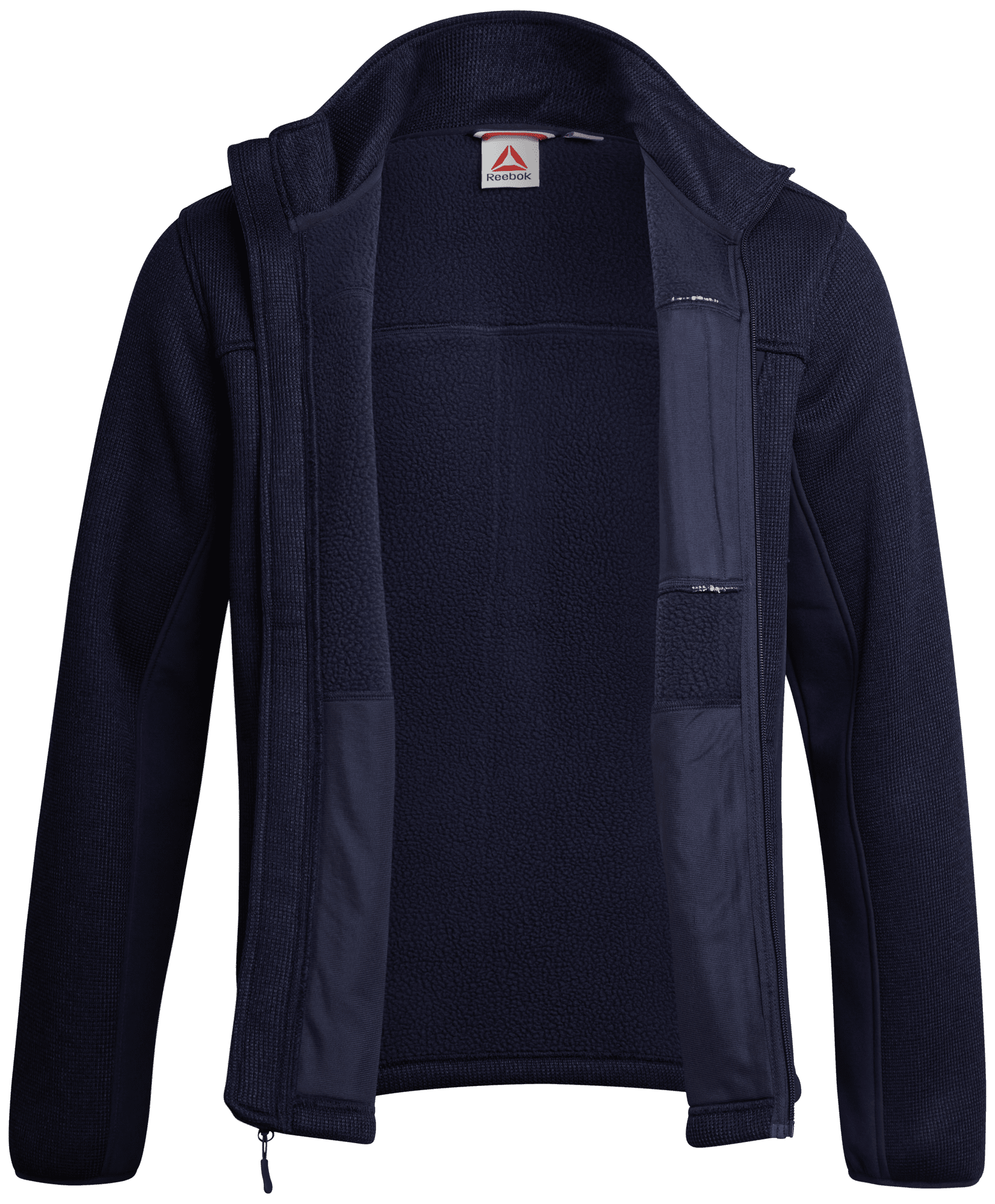 Reebok Men's and Big Men's Textured Fleece Jacket, Sizes S-3XL