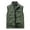 Olive Green, variant on Men's Workout Vest Coats Tank Tops Sleeveless Thin Sports Multi-Pocket Casual Quick-Drying Loose Hiking Cargo Outdoor Jackets Khaki
