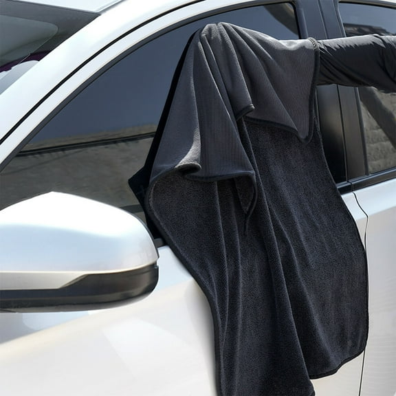 Ultra Fine Fiber Braid Towel for Car Cleaning, High Absorbency Non-Shedding Microfiber Drying Towel, 30X30Cm