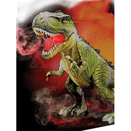 Adventure Force Caldera Radio Controlled Fiery Green T-Rex, Unisex Ages 6+