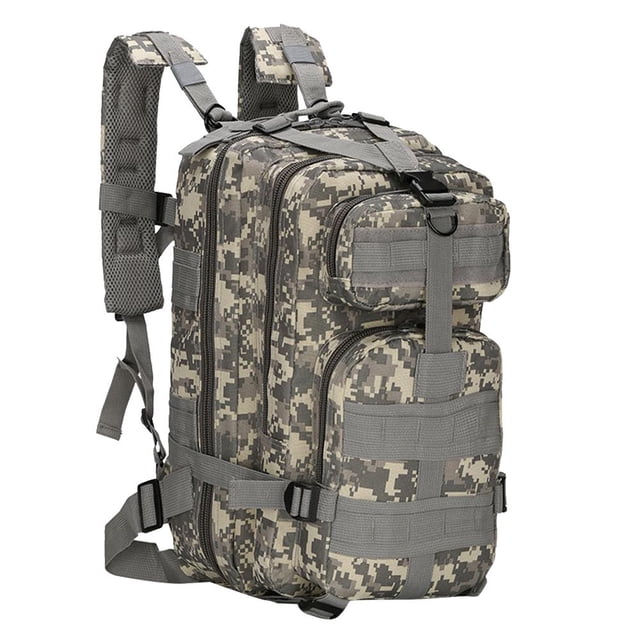 Mochila para Al Aire Libre 25L Bolsas Oxford Molle Grandes 600D (ACU Digital)