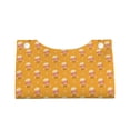 thumbnail image 4 of Lsque Cute Popcorn Printed Long Tissue Box Cover Holder, Facial Paper Organizer Dispenser,Triangle with Bottom Belt, PVC Leather Decorative Organizer, 4 of 9