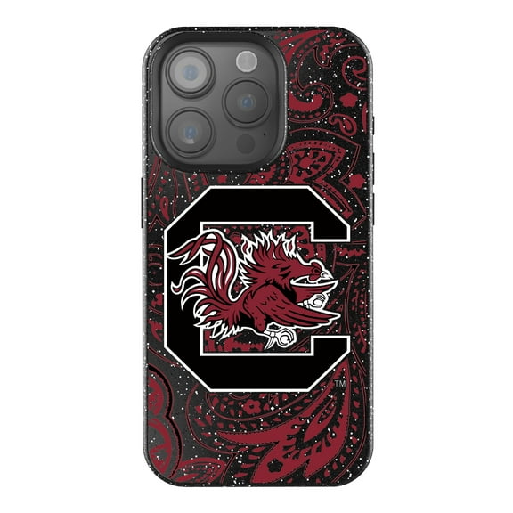 Keyscaper South Carolina Gamecocks Paisley Bling iPhone Case