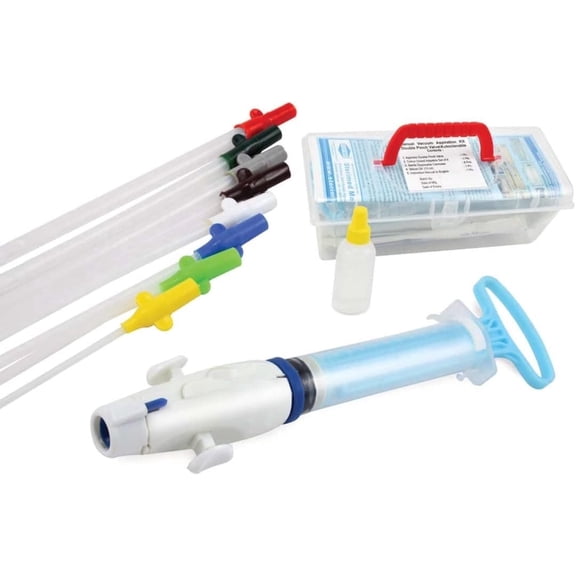 KASHSURG Sterimed Manual Aspiration Kit Double Pinch Valve/Autoclavable..