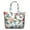 Botanical, variant on Travel Tote Bag with Scientific Knowledge Engineering Artwork Large Capacity Weekender Bag with Adjustable Strap, Perfect for Study, Business, Gym Use