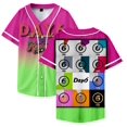 thumbnail image 1 of DAY6 Merch Maillot de Baseball Col en V Manches Courtes Femmes Hommes Vêtements de Rue, 1 of 4
