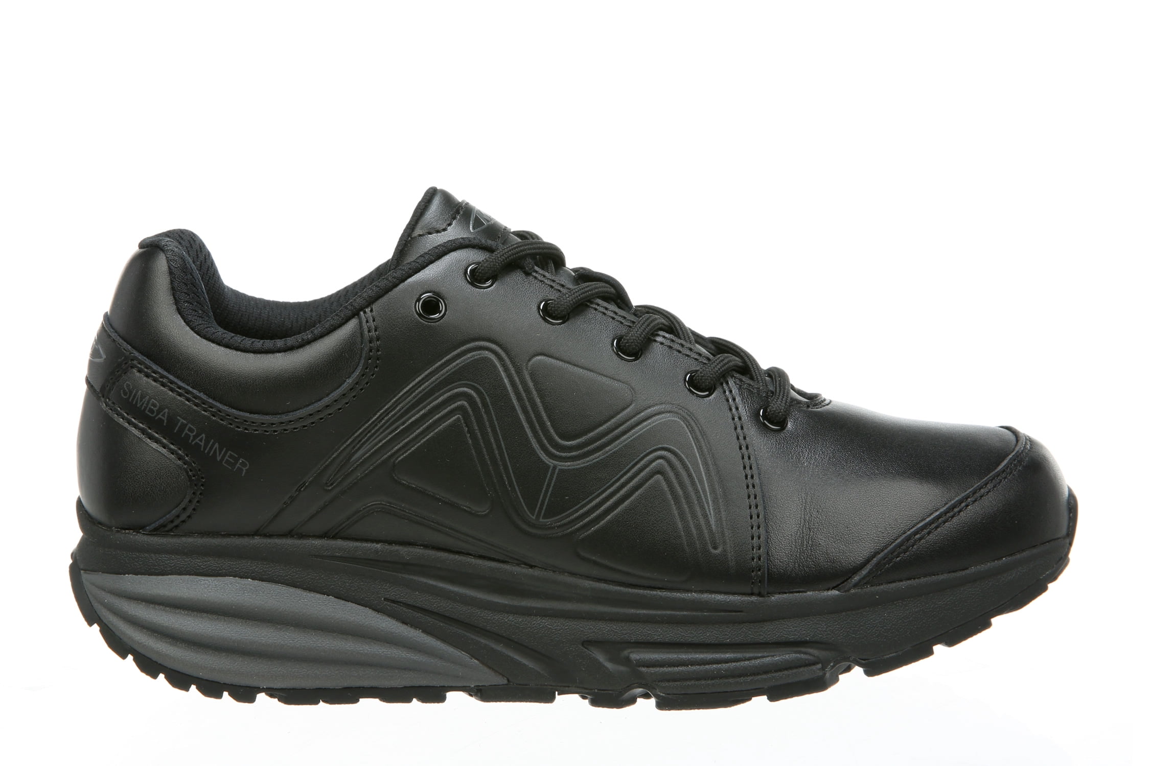 MBT MBT Shoes Women's Simba Trainer Athletic Shoe 7 Medium (D) Black