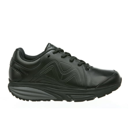MBT Shoes Women's Simba Trainer Athletic Shoe: 7 Medium (D) Black/Black/Leather