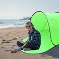 thumbnail image 4 of Pop Up Beach Tent, Portable Outdoor Beach Shade Tent, Beach Shelter Pop Up Beach Tent Portable Extra Light Beach Tent Baby Sun Protection Beach Tent for Beach Garden Camping, 4 of 13