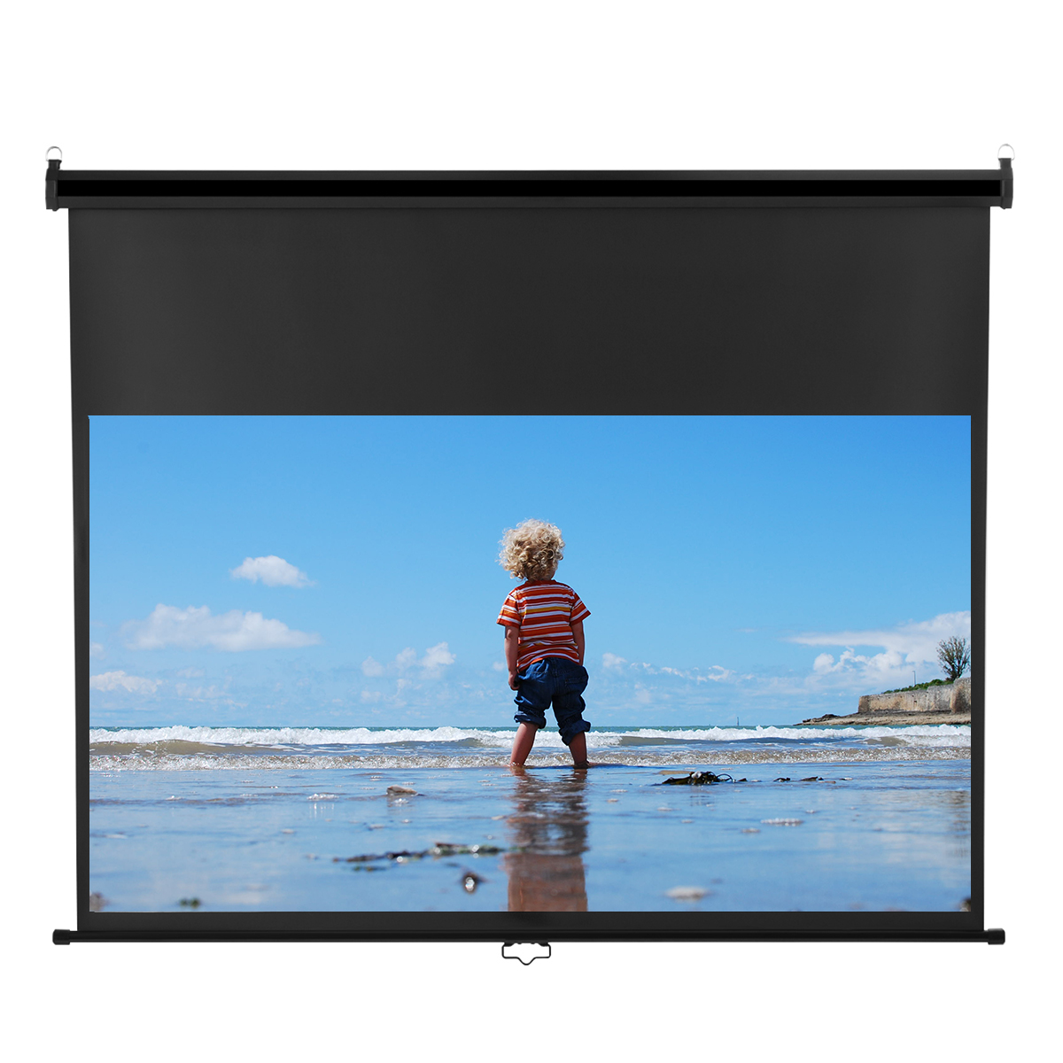 Projector Screen, Excelvan 100 Inch 