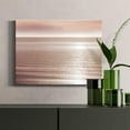thumbnail image 4 of Shimmering Water Wall Art,Scenic Pink Ocean Artwork,Beautiful Beach House Décor,Premium Gallery Wrapped Canvas,Ready to Hang,12 in H x 18 in W,Made in America Print, 4 of 6