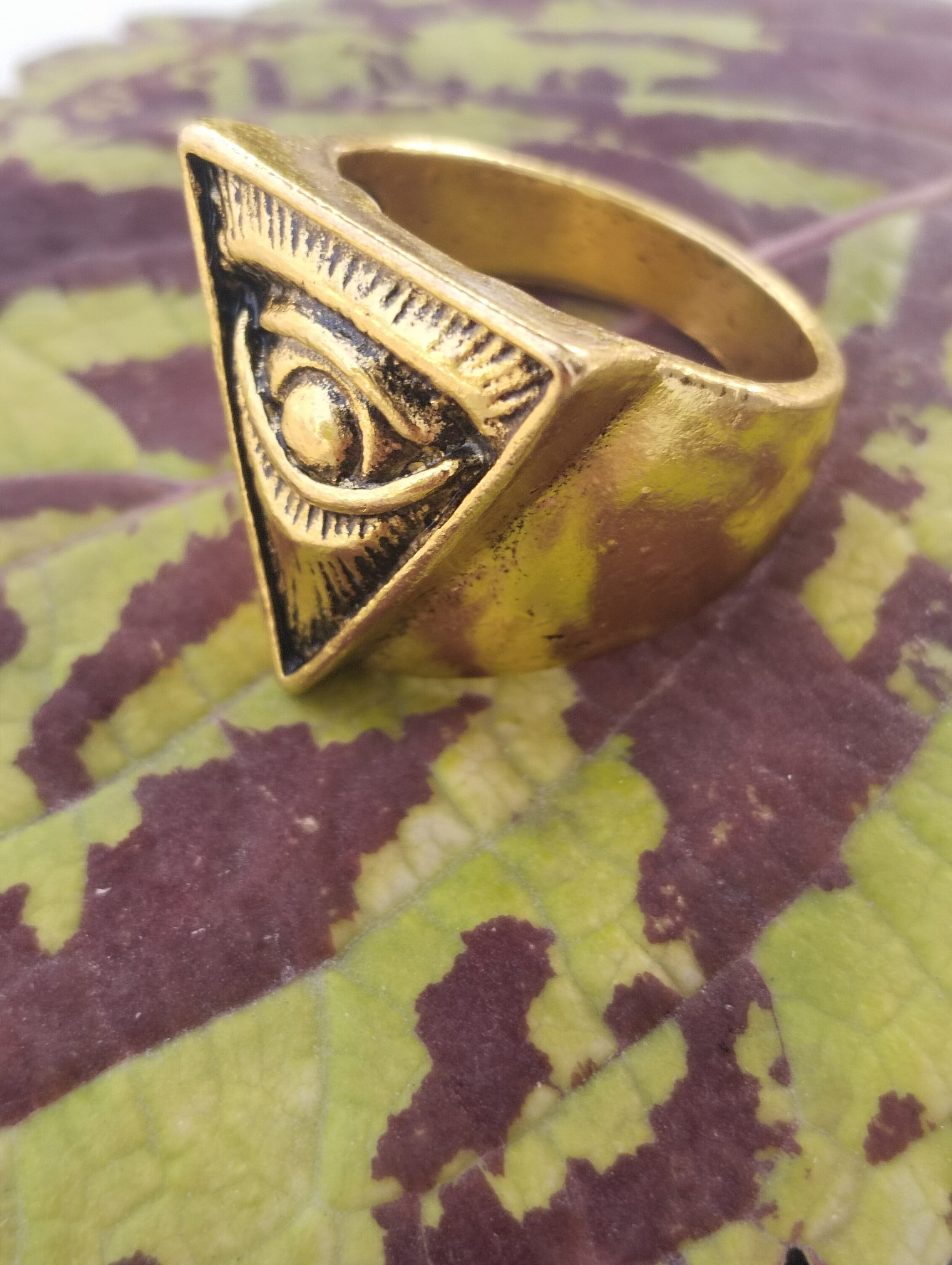 Ancient Egyptian Pharaoh Amulet Wealth Charm Ring 777 Luck Power Money | Most Powerful & Divine