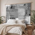 thumbnail image 3 of Grey Abstract Tapestry for Bedroom Wall Hanging Tapestry, Modern Mottled Art Oil Painting Ceiling Backdrop Tapestries Poster Blanket Wall Decor for Teens Room Living Room Dorm 59" x 79", 3 of 8