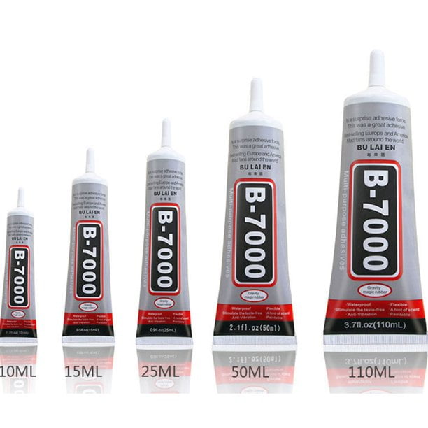  Viomis B7000 Glue 2PCS 25ml/084oz, Clear Craft Glue