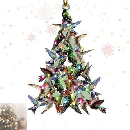 2026 New Hummingbird Christmas Ornament