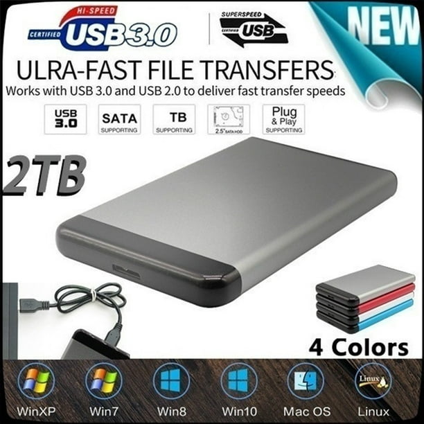 Disque Dur Externe - SEAGATE - Expansion Portable - 4 To - USB 3.0
