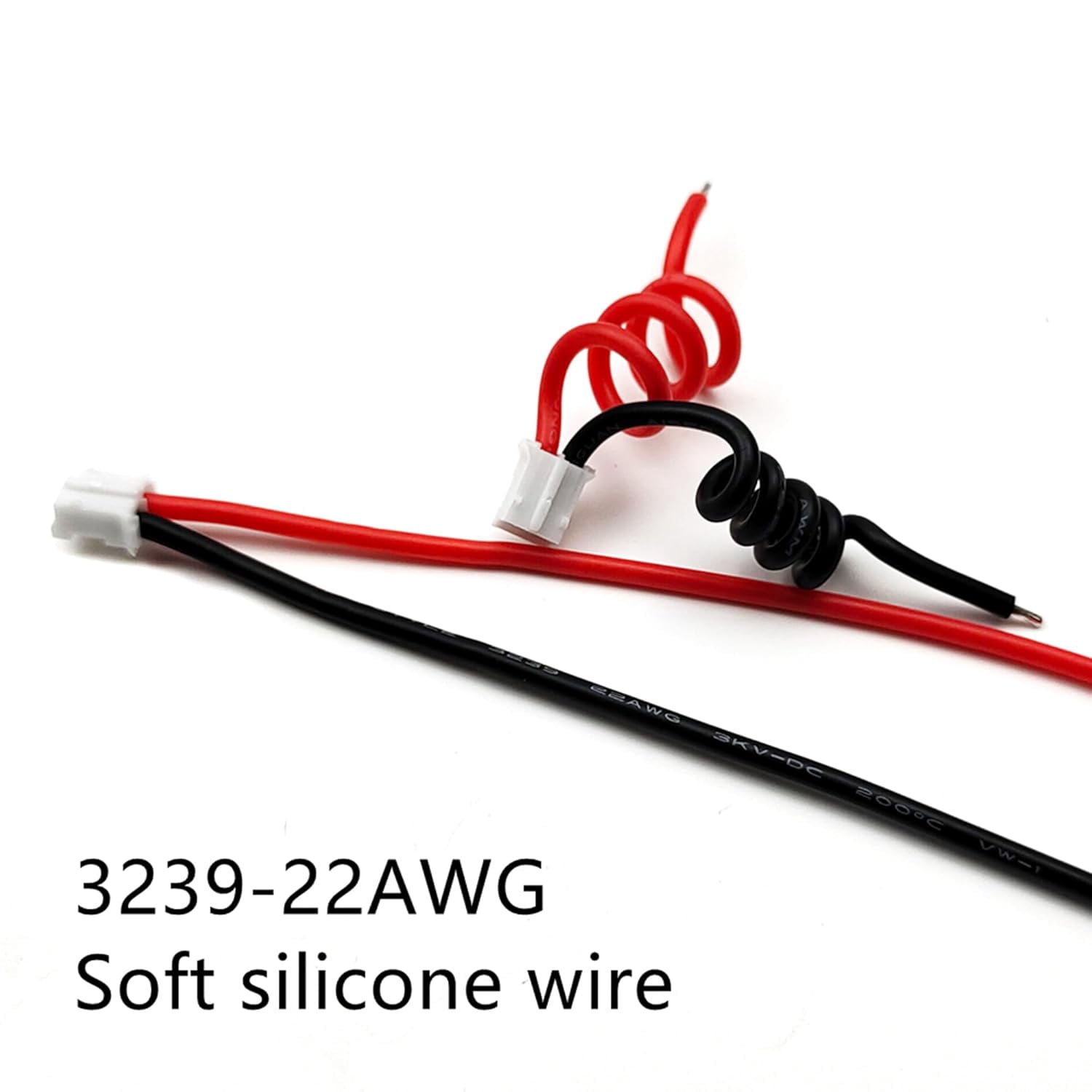 20 sets of micro-2.02 pin male connectors with 10 silicone cables and female 2.0 connector kits
