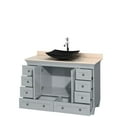 thumbnail image 4 of Wyndham WCV800048SOYIVGS2MXX 48" Single Bathroom Vanity with Ivory Marble Top, 4 of 7