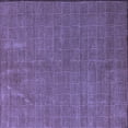 thumbnail image 1 of Ahgly Company Indoor Square Abstract Blue Modern Area Rugs, 5' Square, 1 of 4