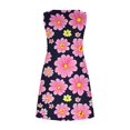 thumbnail image 3 of Vestido estilo suéter estampado sin mangas con cuello redondo para mujer OAVQHLG3B Store  lin121212, 3 of 4