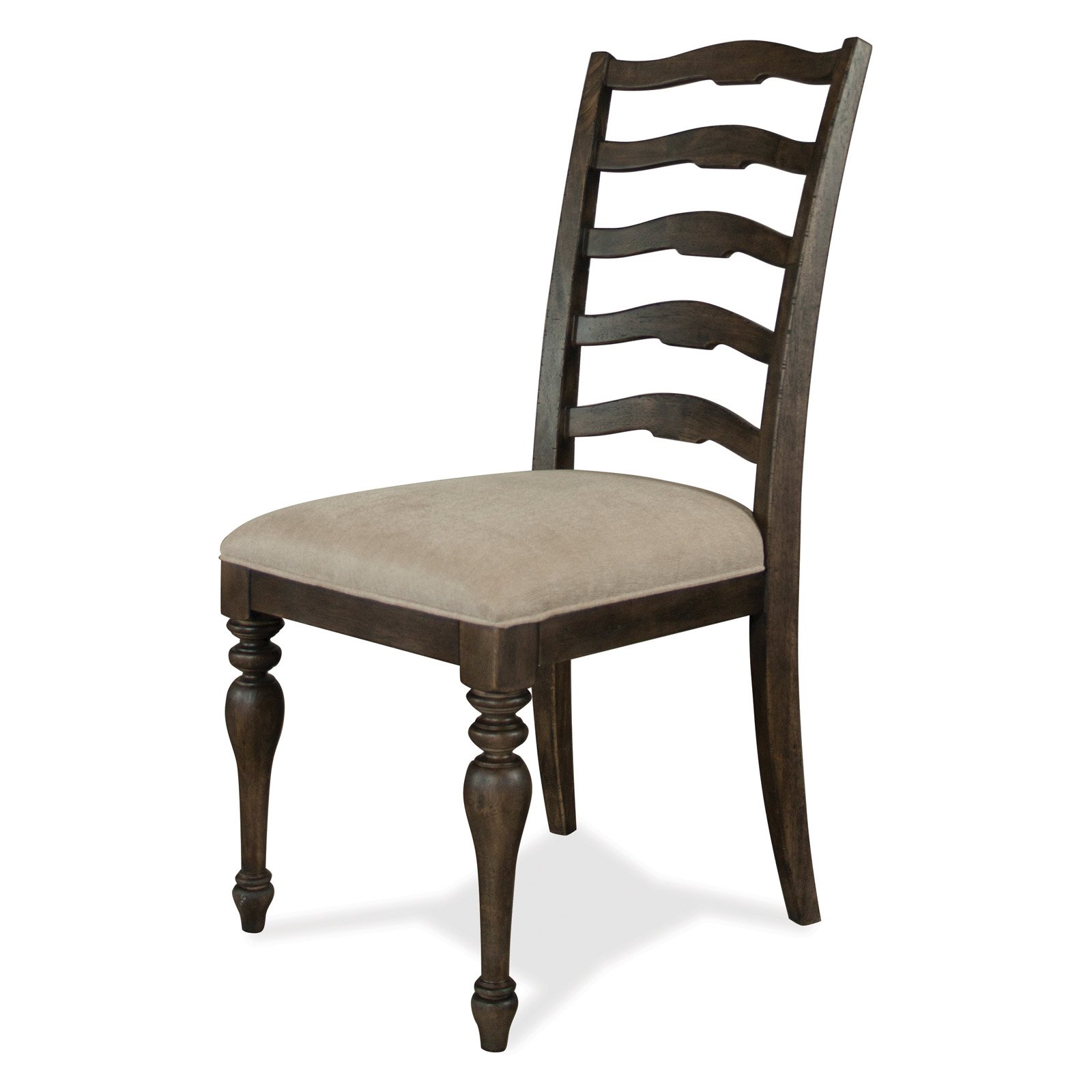 Riverside Furniture Cassidy Upholstered Ladder Back Dining Side Chair