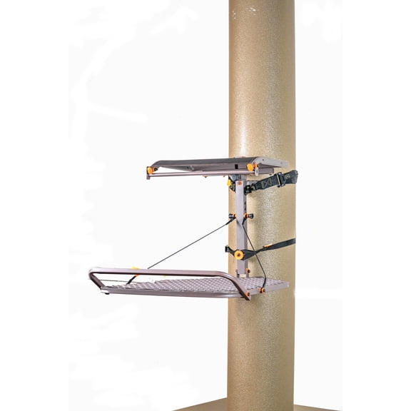 Rhino Hang On Tree Stand, Comfort Mesh Flip-Up Seat