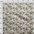thumbnail image 3 of oneOone Polyester Spandex Light Brown Fabric Tropical Palm Tree Dress Material Fabric Print Fabric By The Yard 56 Inch Wide, 3 of 4
