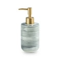 thumbnail image 1 of Qeeadeea Marble Pattern Design Soap Dispenser With Pump, Refillable Lotion Dispenser For Bathroom Vanity Countertop, Ceramic Shampoo Dispenser-Dark green-300ml/10.6oz, 1 of 7